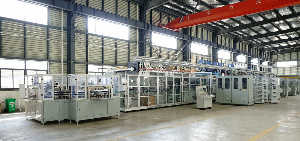 Fully Auomatic Baby Diapers Machinery Supplier